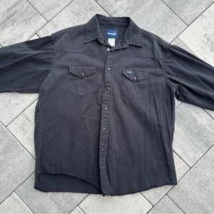 Vintage Wrangler Longsleeve Button Up Overshirt